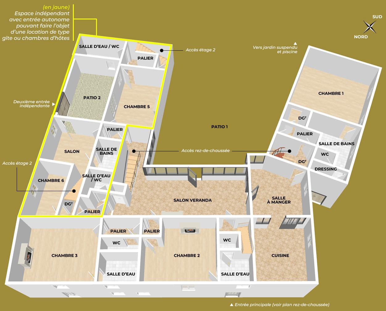 Plan Etage 1